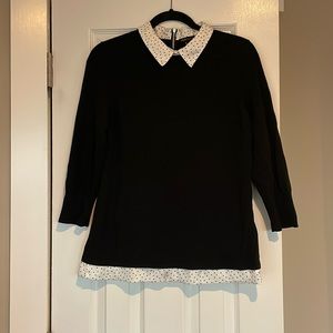 Size medium White House black market collared shirt